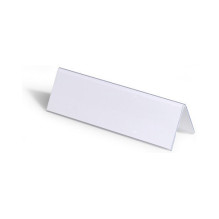 Tischnamesschilder transparent 21 cm x 6.1 cm Tischnamesschilder transparent 21 cm x 6.1 cm