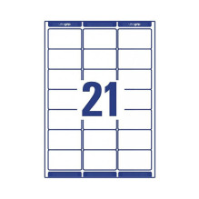 AVERY Zweckform Adressetiketten 7160-10 weiß 63,5 x 38,1 mm AVERY Zweckform Adressetiketten 7160-10 weiß 63,5 x 38,1 mm