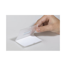 Name badge Click Fold with combination clip 40x75mm 25 pcs Name badge Click Fold with combination clip 40x75mm 25 pcs