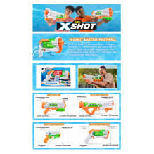 ZURU XSHOT Vanduo – greitai užpildomas Micro ZURU XSHOT Vanduo – greitai užpildomas Micro