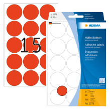 HERMA Adhesive dots Ø 32.0...
