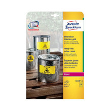AVERY Zweckform wetterfeste Folienetiketten 30,0 x 30,0 mm AVERY Zweckform wetterfeste Folienetiketten 30,0 x 30,0 mm