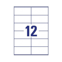 AVERY Zweckform Etiketten 3424-10 weiß 105,0 x 48,0 mm AVERY Zweckform Etiketten 3424-10 weiß 105,0 x 48,0 mm