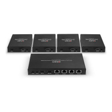 70m 4 Port Cat.6 HDMI 4K60 Splitter Extender 70m 4 Port Cat.6 HDMI 4K60 Splitter Extender