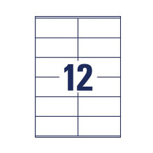 AVERY Zweckform Etiketten 105,0 x 48,0 mm, weiß