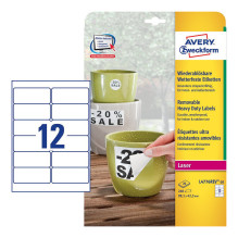 AVERY Zweckform wetterfeste Folienetiketten 99,1 x 42,3 mm