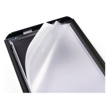 Folding frame aluminium A4 black