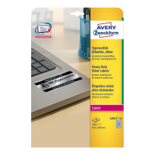 AVERY Zweckform Typenschildetiketten 63,5 x 29,6 mm