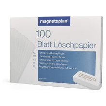 magnetoplan sugeriamasis popierius lentos trintukams, 100 lapų magnetoplan sugeriamasis popierius lentos trintukams, 100 lapų
