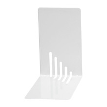 Bookends 8.5 x 14.0 x 14.0 cm white Bookends 8.5 x 14.0 x 14.0 cm white