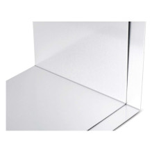 Silver bookends 12.0 x 12.0 x 17.5 cm - 2 pieces