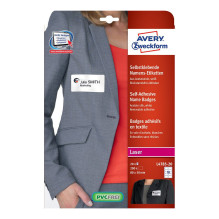 AVERY Zweckform Name Labels L4785-20 white 80.0 x 50.0 mm - 200 pieces