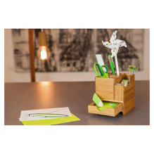 WEDO Stalo organizatorius 10,3 x 10,3 x 11,7 cm rudas WEDO Stalo organizatorius 10,3 x 10,3 x 11,7 cm rudas