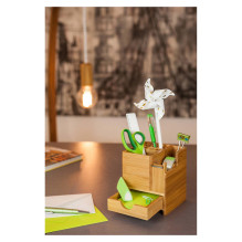 WEDO Stalo organizatorius 10,3 x 10,3 x 11,7 cm rudas WEDO Stalo organizatorius 10,3 x 10,3 x 11,7 cm rudas