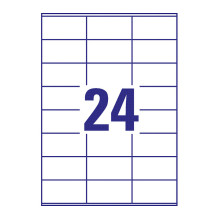 AVERY Zweckform Etiketten 6122 weiß 70,0 x 36,0 mm