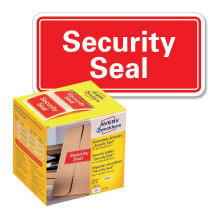 AVERY Zweckform Sicherheitssiegel 7311 rot "Security Seal" 38,0 x 20,0 mm, 200 Etiketten AVERY Zweckform Sicherheitssiegel 7311 rot "Security Seal" 38,0 x 20,0 mm, 200 Etiketten