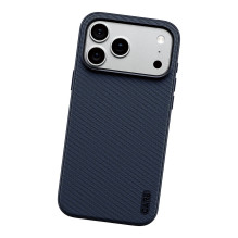 CARE by PanzerGlass Fusion Fabric Case Blau m. MagSafe iPhone 17 Pro Max