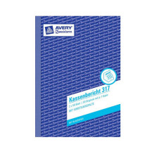 AVERY Zweckform grynųjų pinigų ataskaitų formų knyga 317, 1 vnt.