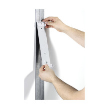 SichttafelwandhalterVarioMagnetWall 10 Sichtt. schw