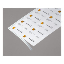 SIGEL Vizitinės kortelės 200 g / m² atlasinės baltos spalvos SIGEL Vizitinės kortelės 200 g / m² atlasinės baltos spalvos