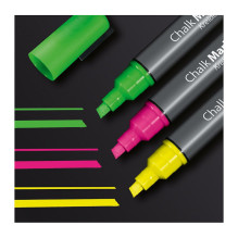 SIGEL Kreidinis žymeklis 1,0–5,0 mm, daugiaspalvis SIGEL Kreidinis žymeklis 1,0–5,0 mm, daugiaspalvis
