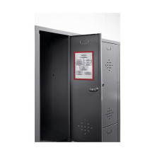 Inforahmen Duraframe Magnetic A4 5 Stück rot Inforahmen Duraframe Magnetic A4 5 Stück rot