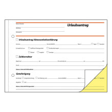 SIGEL DIN A5 peizažo formatas Pranešimų apie atostogų nebuvimą forma SD045 - 2 x 40 lapų SIGEL DIN A5 peizažo formatas Pranešimų apie atostogų nebuvimą forma SD045 - 2 x 40 lapų