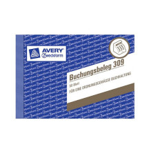 AVERY Zweckform Buchungsbeleg Formularbuch 309, 1 St. AVERY Zweckform Buchungsbeleg Formularbuch 309, 1 St.
