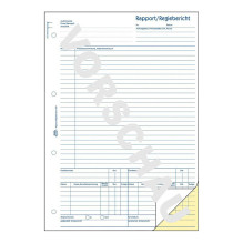 AVERY Zweckform Rapport / Regiebericht Formularbuch 1769, 1 St.