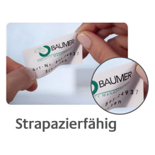 AVERY Zweckform Foil Adhesive Labels 45.7 x 25.4 mm