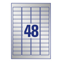 AVERY Zweckform Typenschildetiketten 45,7 x 21,2 mm AVERY Zweckform Typenschildetiketten 45,7 x 21,2 mm