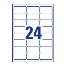 AVERY Zweckform wetterfeste Folienetiketten 63,5 x 33,9 mm