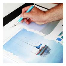 Hahnemhle Aquarellblock 12 Bl. Britannia matt 17x24cm 300g Hahnemhle Aquarellblock 12 Bl. Britannia matt 17x24cm 300g