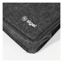 SIGEL Basic Laptoptasche dunkelgrau 12 kg, bis 39,1 cm (15,4 Zoll)