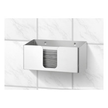 Bartscher Paper towel dispenser ILZF20 850057 silver chrome-nickel steel brushed, 1 pc. Bartscher Paper towel dispenser ILZF20 850057 silver chrome-nickel steel brushed, 1 pc.