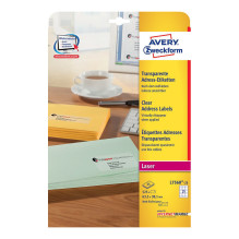 AVERY Zweckform Folien-Adressetiketten 63,5 x 38,1 mm AVERY Zweckform Folien-Adressetiketten 63,5 x 38,1 mm