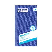AVERY Zweckform Wertmarken-Block 832 01-300, gelb, 1 St.