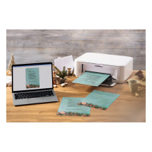 SIGEL Weihnachtsbriefpapier Green Christmas Motiv DIN A4 90 g / qm 100 Blatt