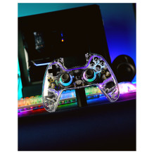 DELTACO „PlayStation 4“ skaidrus belaidis valdiklis