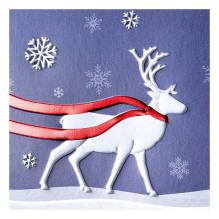 SIGEL Weihnachtskarten Winter's Eve DS017 DIN lang, 10 St.
