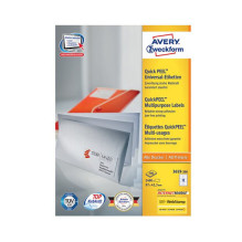 AVERY Zweckform Etiketten 3659-200 weiß 97,0 x 42,3 mm AVERY Zweckform Etiketten 3659-200 weiß 97,0 x 42,3 mm