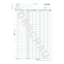 AVERY Zweckform matavimo knygos formų knyga 1318, 1 vnt. AVERY Zweckform matavimo knygos formų knyga 1318, 1 vnt.