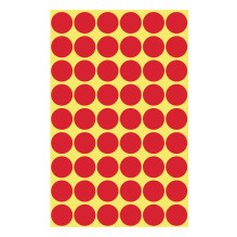 AVERY Zweckform Klebepunkte 3141 rot Ø 12,0 mm, 270 St. AVERY Zweckform Klebepunkte 3141 rot Ø 12,0 mm, 270 St.