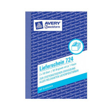 AVERY Zweckform Važtaraščio blankų knyga 724, 1 vnt. AVERY Zweckform Važtaraščio blankų knyga 724, 1 vnt.