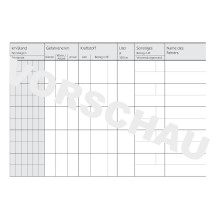 AVERY Zweckform Logbook, passenger car with fuel consumption form book 222D, 1 pc. AVERY Zweckform Logbook, passenger car with fuel consumption form book 222D, 1 pc.