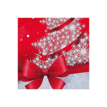 SIGEL Dovanų maišeliai buteliams „Sparkling Tree“ raudona / balta 10,0 x 35,0 cm, 5 vnt. SIGEL Dovanų maišeliai buteliams „Sparkling Tree“ raudona / balta 10,0 x 35,0 cm, 5 vnt.