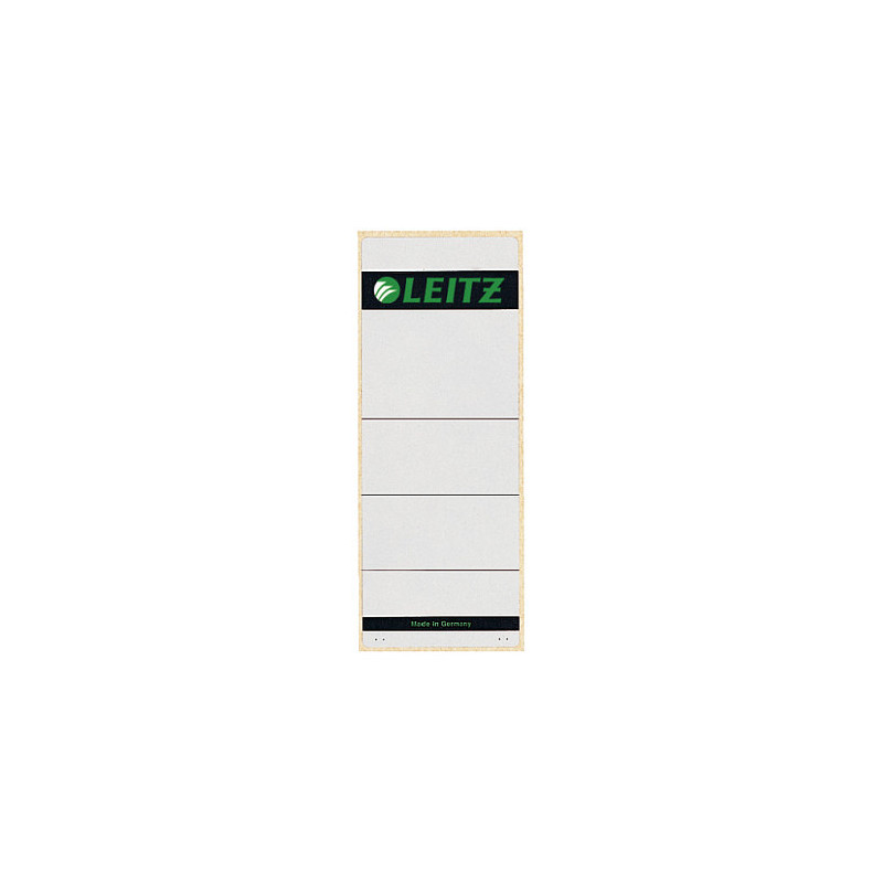 LEITZ Folder labels for 8 cm spine width 62.0 x 157.0 mm