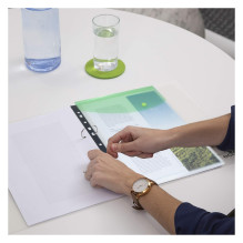 RAPESCO® Dokumententaschen DIN A4 farbsortiert RAPESCO® Dokumententaschen DIN A4 farbsortiert