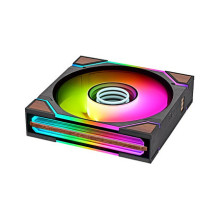 120mm Thermaltake SWAFAN 120 EX INFINITY Wood Edition 3Pack ventiliatorius