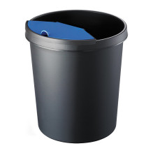 helit Wastebasket H6105895 31x32cm 18l round plastic black (H6105895) helit Wastebasket H6105895 31x32cm 18l round plastic black (H6105895)